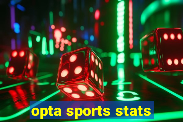 opta sports stats